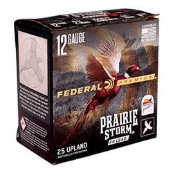Federal Premium Prairie Storm 12 Gauge Ammo 2 3/4" 1 1/4 oz #4 Shot - PFX126FS 4
