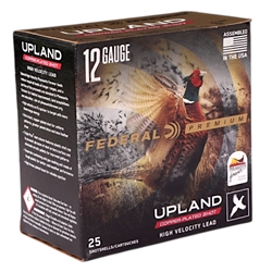 Federal Upland 12 Gauge Ammo 2 3/4" 1 1/4 oz #6 Copper-Plated Shot - PF154 6