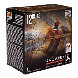 Federal Upland 12 Gauge Ammo 2 3/4" 1 1/4 oz #5 Copper-Plated Shot - PF154 5