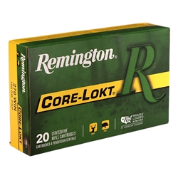 remington-core-lokt-270-winchester-ammo-100-grain-pointed-soft-point-21325||