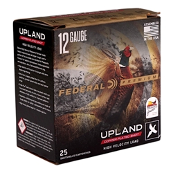 Federal Upland 12 Gauge Ammo 2 3/4" 1 1/4 oz #4 Copper Plated Lead Shot - PF154 4