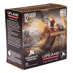 Federal Upland 12 Gauge Ammo 2 3/4" 1 1/4 oz #7 1/2 Copper-Plated Shot - PF154 7.5