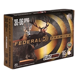 Federal EuroCopper 30-06 Springfield Ammo 165 Grain - P3006CXI