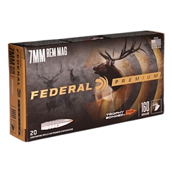 federal-trophy-bonded-tip-7mm-remington-magnum-ammo-160-grain-bonded-polymer-tip-p7rtt1||