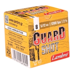Lambro Guard Shot 410 Bore Ammo 2 1/2" 5/12 oz #8 Lead Shot - LAMBRO4108