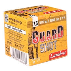 Lambro Guard Shot 410 Bore Ammo 2 1/2" 5/12 oz #7 1/2 Lead Shot - LAMBRO4107.5