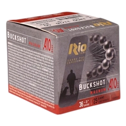 Rio 410 Bore Ammo 3" 11/16 oz #00 Buckshot - RBM4103