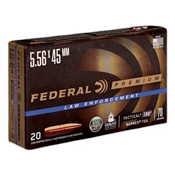 federal-law-enforcement-556x45mm-nato-ammo-70-grain-barnes-tsx-le556tsx||