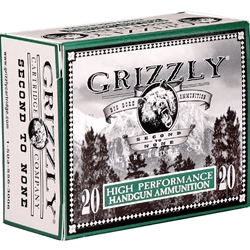 Grizzly High Performance 9mm Ammo 115 Grain Jacketed Hollow Point - GC9MM1