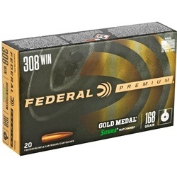 federal-gold-medal-match-308-winchester-ammo-168-grain-sierra-matchking-hollow-point-gm308m||