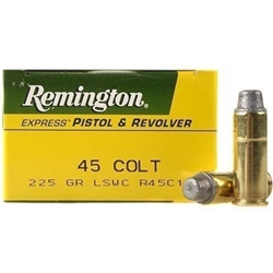 remington-express-45-long-colt-ammo-225-grain-lead-semi-wadcutter-r45c1||