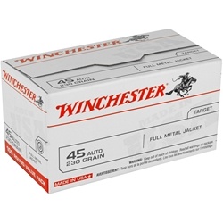 winchester-usa-45-acp-auto-ammo-230-gr-fmj-100-rounds-value-pack-usa45avp||