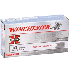 winchester-super-x-super-match-38-special-ammo-148-grain-lead-wadcutter-x38smrp||