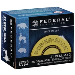 federal-power-shok-41-remington-magnum-ammo-210-grain-jacketed-hollow-point-c41a||