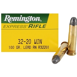 remington-express-ammunition-32-20-wcf-100-grain-lead-flat-nose||