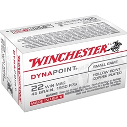winchester-dynapoint-22-wmr-ammo-45-gr-plhp-usa22m||