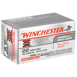 winchester-super-x-22-wmr-ammo-40-gr-fmj-x22m||