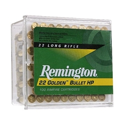 remington-rimfire-ammunition-22-long-rifle-36-grain-plated-lead-hollow-point-box-of-100-rounds||