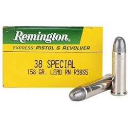 remington-express-38-special-ammo-158-grain-lead-round-nose-ar38s5||