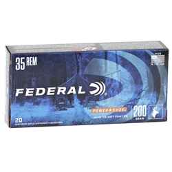 federal-power-shok-35-remington-ammo-200-grain-speer-hot-cor-soft-point-35a||