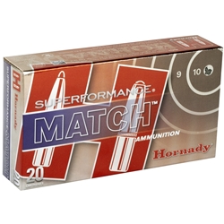 hornady-superformance-match-223-remington-ammo-75-grain-hollow-point-boat-tail-80264||