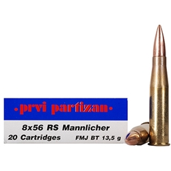 prvi-partizan-8x56mm-r-mannlicher-schoenauer-208-grain-full-metal-jacket-pp83||