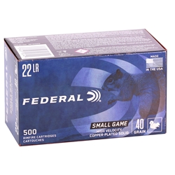 federal-game-shok-22-long-rifle-ammo-40-grain-copper-plated-lead-round-nose-710||