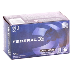 federal-game-shok-22-long-rifle-ammo-38-grain-copper-plated-hollow-point-712||
