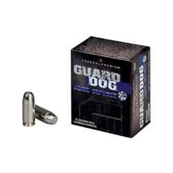 federal-guard-dog-45-acp-auto-ammo-165-grain-expanding-full-metal-jacket-pd45grd||