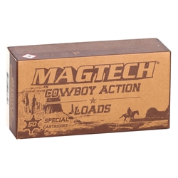 Magtech Cowboy Action 45 Long Colt 250 Grain Lead Flat Nose Ammunition