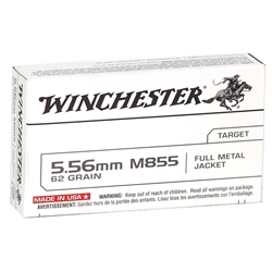 winchester-m855-556-45mm-nato-ammo-62-grain-green-tip-full-metal-jacket-ammunition||