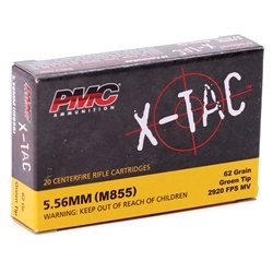 pmc-x-tac-556x45mm-nato-ammo-m855-62-grain-green-tip-full-metal-jacket-556k||