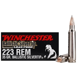 winchester-supreme-elite-223-remington-35-grain-ballistic-silver-tip-lead-free-ammunition||