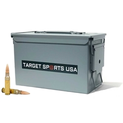 Federal Lake City 7.62x51mm M80 Ammo 149 Grain FMJ 500 Rounds Bulk in Target Sports Ammo Can
