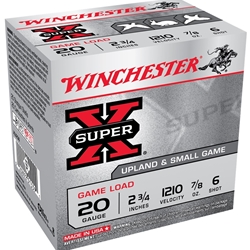 winchester-super-x-20-gauge-2-34-78oz-6-shot-ammunition||