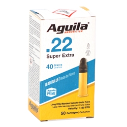 aguila-super-extra-22-long-rifle-standard-velocity-ammo-40-grain-lead-solid-point-1b220332||