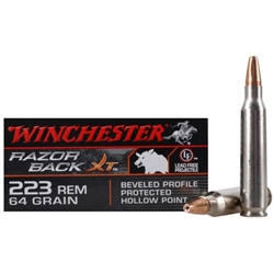 winchester-razorback-xt-223-remington-64-grain-lead-free-hollow-point-ammunition||