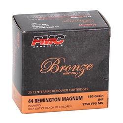 pmc-bronze-44-remington-magnum-ammo-180-grain-jhp-44b||