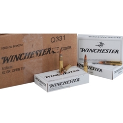 winchester-556x45mm-nato-62-grain-open-tip-match-lead-free-ammunition||