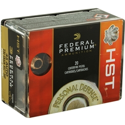 Federal Personal Defense 45 ACP AUTO Ammo 230 Grain HST Jacketed Hollow Point