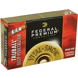 federal-vital-shok-12-gauge-ammo-2-34-1-oz-deep-penetrator-truball-hollow-point-rifled-slug-pb127-dprs||