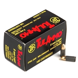 tul-ammo-9mm-luger-ammo-115-gr-fmj-100-rds-steel-case-ta919100||