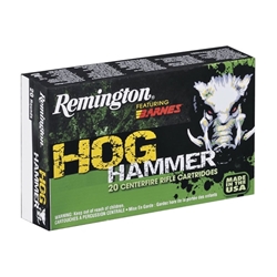 remington-hog-hammer-ammo-450-bushmaster-250-grain-barnes-tsx-ammunition||