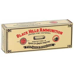 Black Hills Cowboy Action 45-70 Government Ammo 405 Grain Lead Round Nose Flat Point 