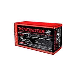 winchester-super-x-ammo-22-long-rifle-26-grain-hollow-point-lead-free-ammunition||