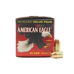 federal-american-eagle-40-sw-ammo-180-grain-full-metal-jacket-100-rounds-value-pack-ae40r100||