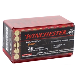 winchester-varmint-hv-ammo-22-wmr-ammo-30-gr-hornady-v-max-s22m2pt||