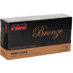 pmc-bronze-9mm-luger-ammo-124-grain-full-metal-jacket-9g||