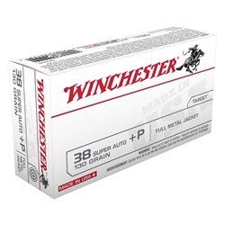 winchester-usa-38-super-ammo-130-gr-fmj-q4205||