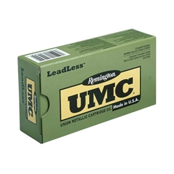 remington-umc-leadless-380-acp-auto-ammo-95-grain-flat-nose-enclosed-base-ll380ap2||